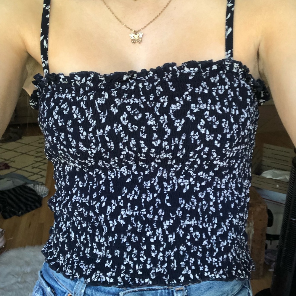Brandy Melville Ruched Tank Top